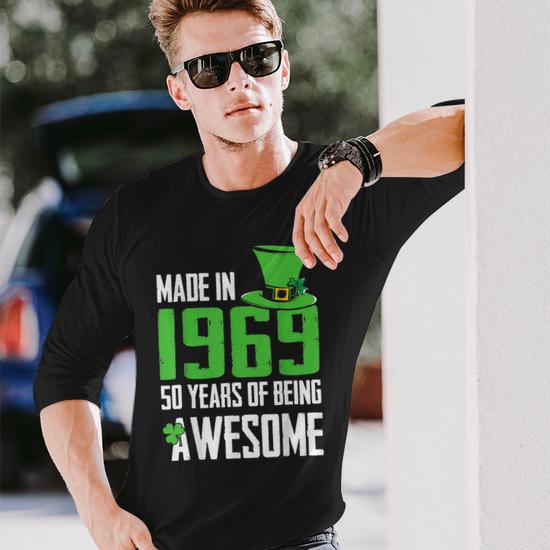 made in 69 50 years of awesomeness shirt