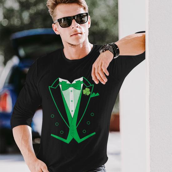 Leprechaun tuxedo shop t shirt