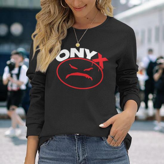 Onyx Hip Hop Vintage Art Men Women Long Sleeve T-Shirt T-shirt