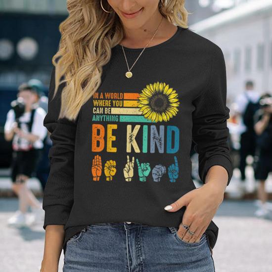 Be kind t shirt online