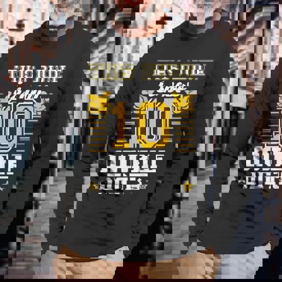 10 Year Old Birthday Shirt - This Dude Is Now Double Digits 10 Year Old Birthday Shirt - This Dude Is Now Double Digits