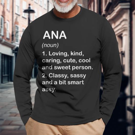 Kristine Definition Personalized Custom Name Loving Kind Long Shirt Dpapjiwgvldr