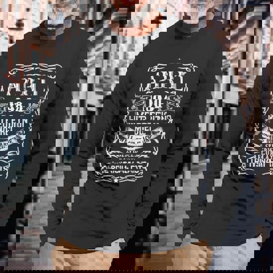 Classic Vintage April 1984 T-Shirt 1984 Birthday Gifts Classic Vintage April 1984 T-Shirt 1984 Birthday Gifts