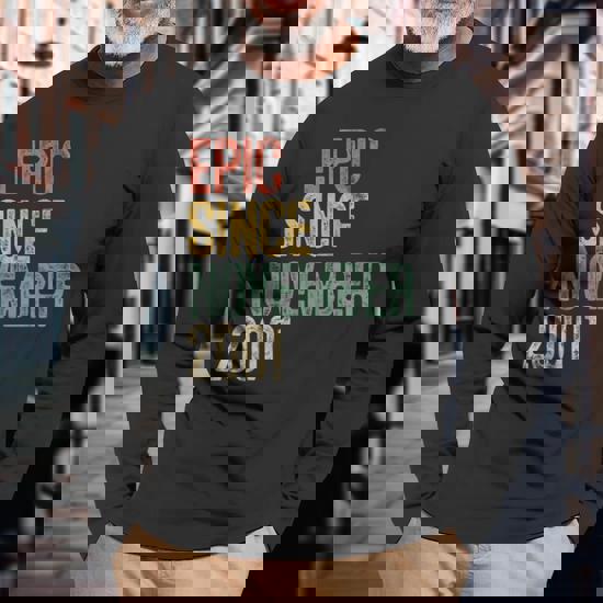 Legend Since November 2001 18th Bday 18 Years Old Gift T-Shirt Legend Since November 2001 18th Bday 18 Years Old Gift T-Shirt