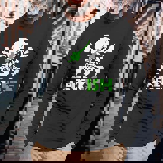 St. Patricks Day Shirt Irish Pirate Skull And Cross Bones St. Patricks Day Shirt Irish Pirate Skull And Cross Bones