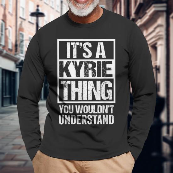 New Kyrie Shirt Anta X Kyrie Irving Logo Basketball Tee Purple, L