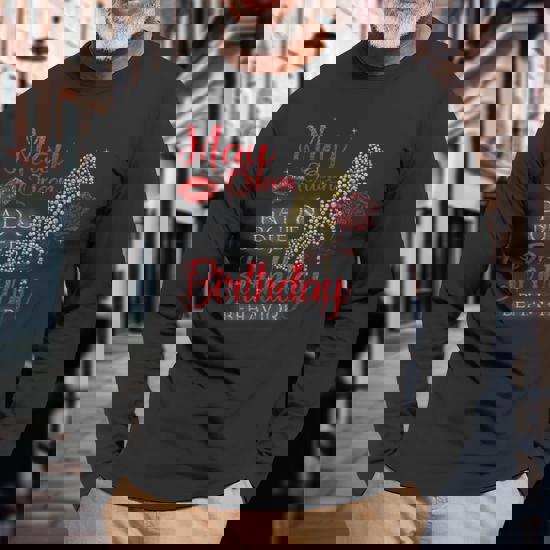 May Queen Bad & Boujee Birthday Behavior High Heel Tshirt May Queen Bad & Boujee Birthday Behavior High Heel Tshirt
