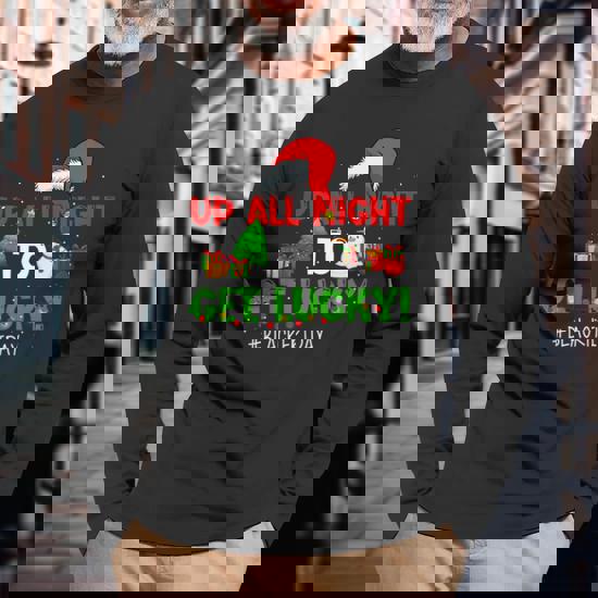 Up All Night To Get Lucky Black Friday Shopping T-Shirt