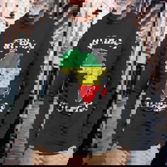 Not Today Colonizer T Shirt Pan Africanism & Black Power Tee Not Today Colonizer T Shirt Pan Africanism & Black Power Tee