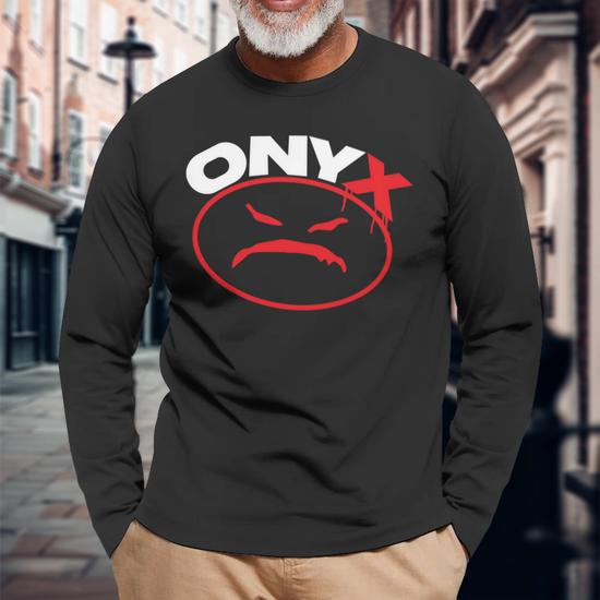 Onyx Hip Hop Vintage Art Men Women Long Sleeve T-Shirt T-shirt