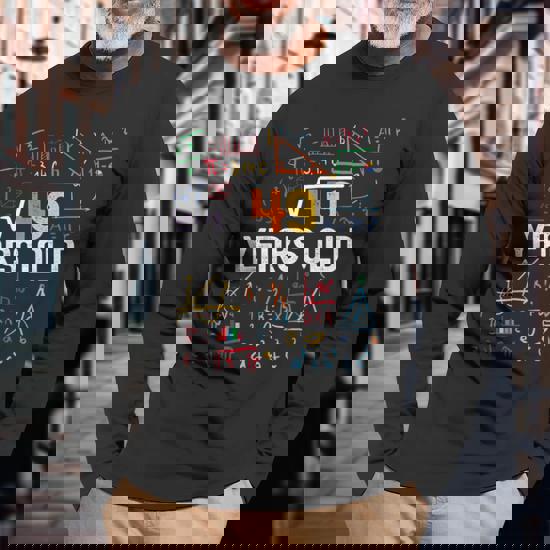 Square Root Of 49: 7th Birthday 7 Years Old T-Shirt