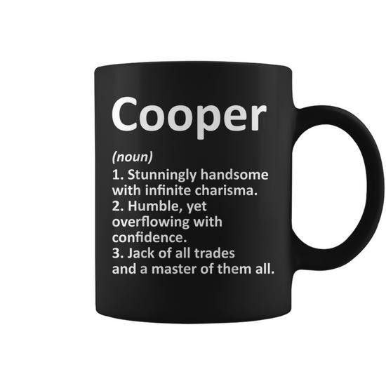 Cooper Definition Personalized Name Funny Birthday Gift Idea Coffee Mug -  Seseable