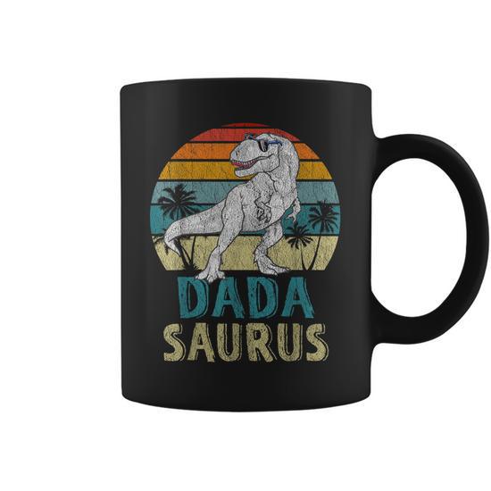 Dadasaurus Funny T-Rex Coffee Mug