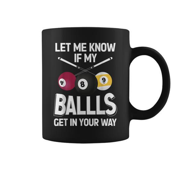 Funny Billiard 8 Ball Play Pool Table Cue Stick Snooker Coffee Mug | Mazezy  DE