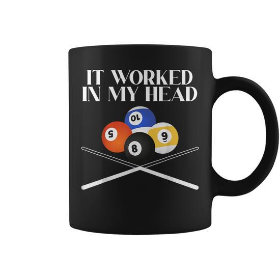 Funny Pool Player Coffee Mug - 'I Beat People With A Stick For Fun' Quote, 11oz Ceramic - View #10
