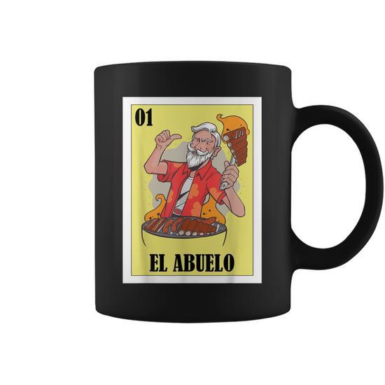 Funny Mexican Design For Grandpa El Abuelo Coffee Mug | Mazezy