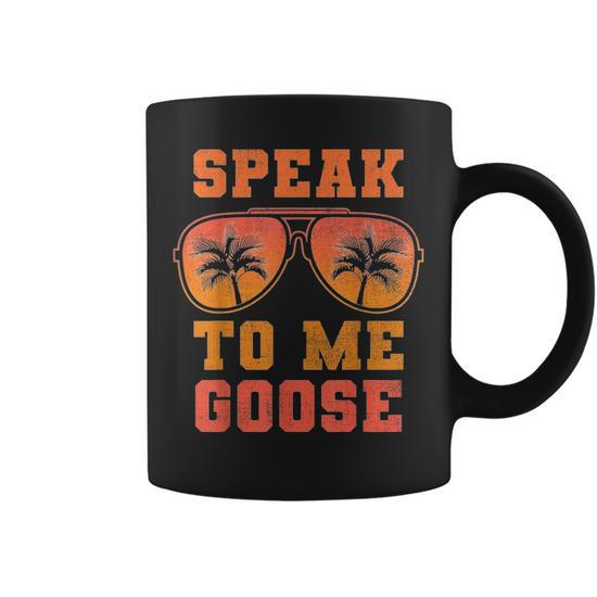 Speak To Me Funny 80S Cult Movie Quote Sunset Sunglasses Coffee Mug -  Seseable