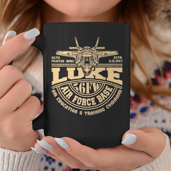 Luke Air Force Base Usaf F35 56Th Fighter Wing Coffee Mug - Seseable
