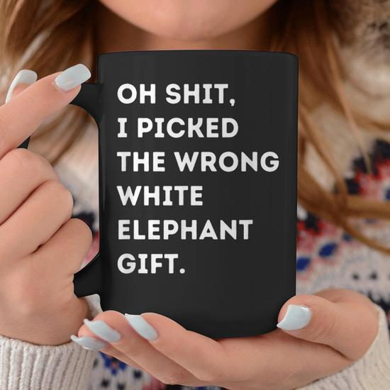 Oh Shit Funny White Elephant Gifts For Adults Under 15 20 Coffee