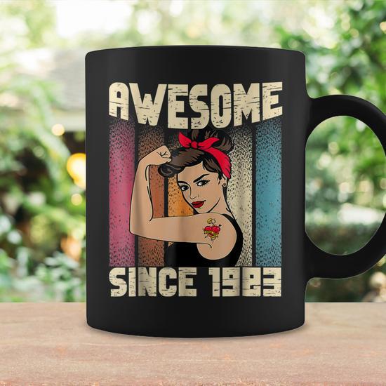 Mug Birthday Ideas 40 Year Old Woman 40 Year Old Awesome Since 1983 40Th  Birthday Women