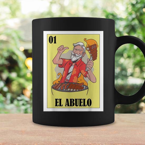 Funny Mexican Design For Grandpa El Abuelo Coffee Mug | Mazezy