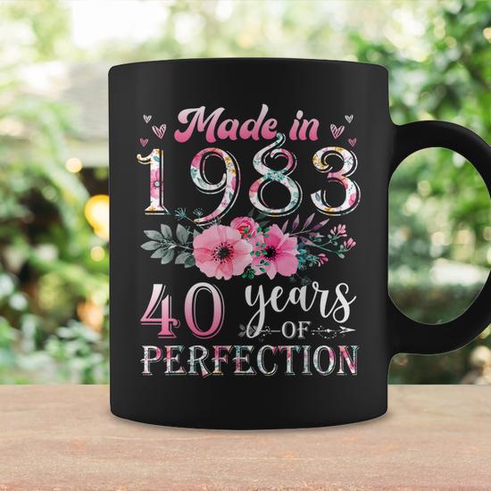 Mug Birthday Ideas 40 Year Old Woman Funny 40th Birthday Vintage 40 Years  Old Mug Zazzle