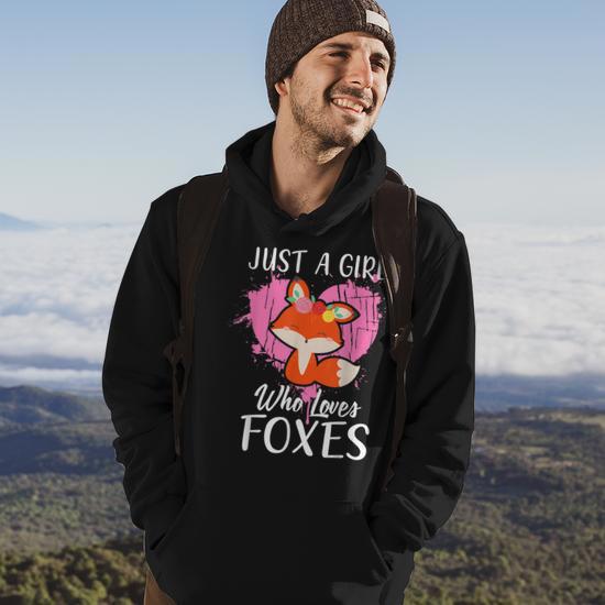 Pink fox hoodie online