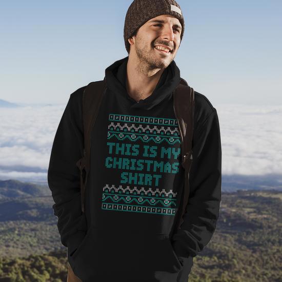 Christmas hooded sweatshirt best sale