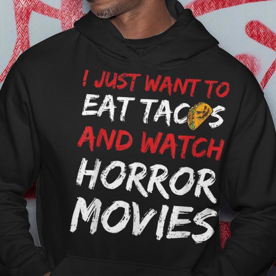 Horror Movie Quote For A Horror Lover Men Hoodie Graphic Print Hooded Sweatshirt Seseable UK