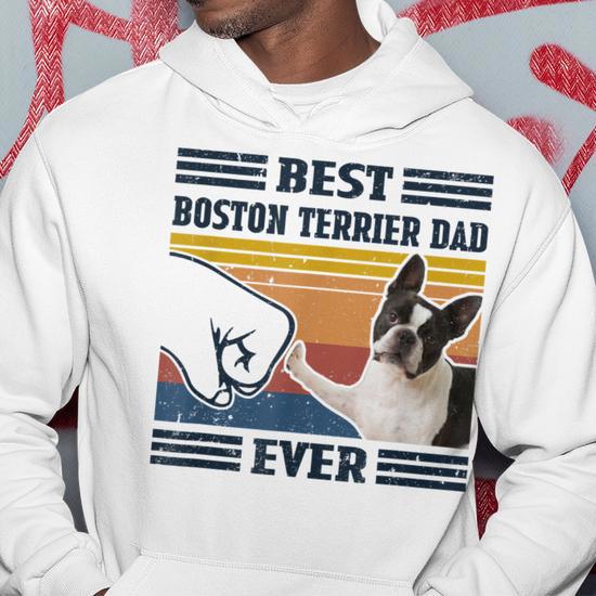 Boston terrier dog hoodies best sale