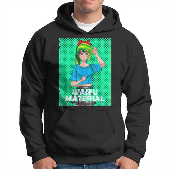 Anime vaporwave hoodie hotsell