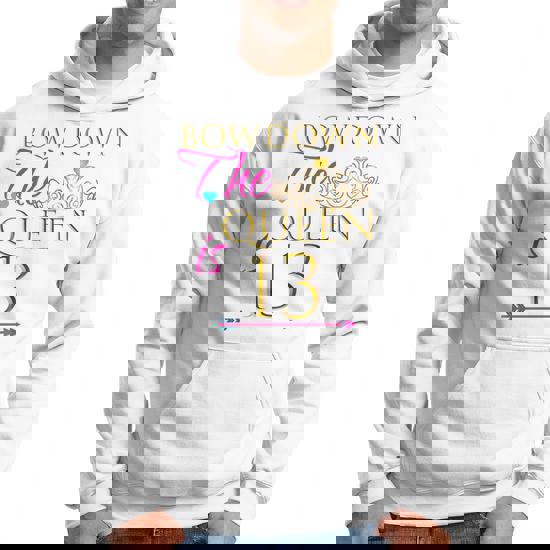 The Queen Is 13 Shirt: Teen Cute Birthday Party Outfit Gift The Queen Is 13 Shirt: Teen Cute Birthday Party Outfit Gift