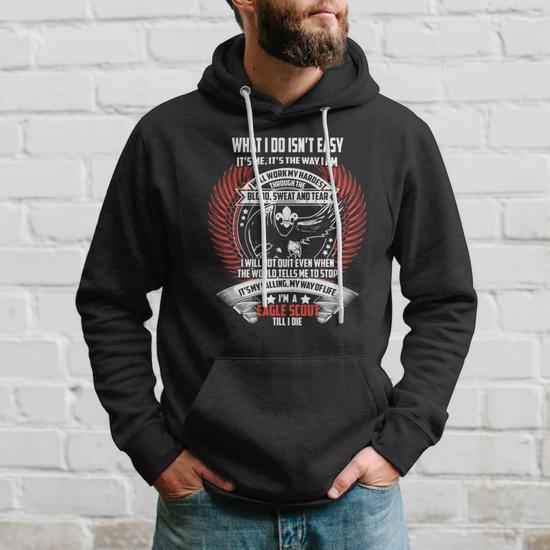 Eagle Scout Its Me Its The Way I Am Men Hoodie Thegiftio UK