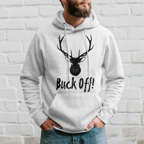 Deer sweatshirt mens best sale