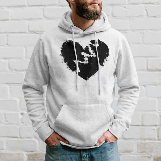 Hoodie broken heart online