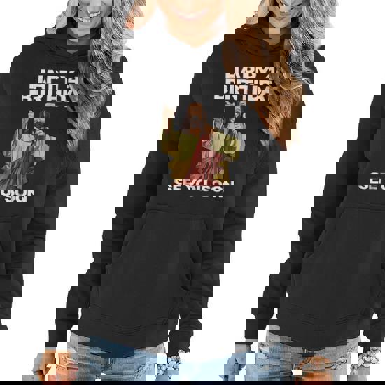 Jesus Happy 40th Birthday See You Soon Shirt Funny B-Day Tee Jesus Happy 40th Birthday See You Soon Shirt Funny B-Day Tee