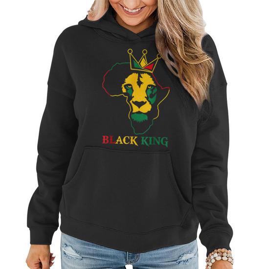 Black lion hoodie hotsell