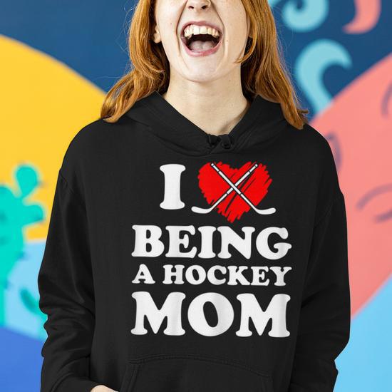 Hockey Mom Make-up Tasche Von XYANFA – Cooles Geschenk Für Eishockey-Fans & Mamas (Hockey-Ära Design)