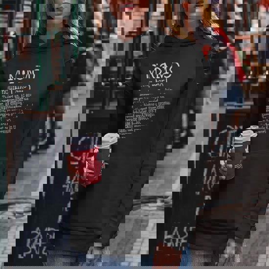 First Mom Now Granny Mother's Day Grandma Parents Grandmom Pullover Hoodie