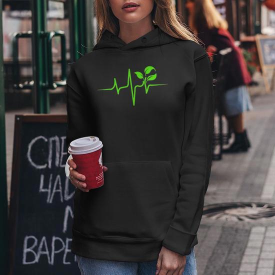 Whole Food Plant Based Vegan Wfpb Vegetarian V2 Women Hoodie Seseable UK