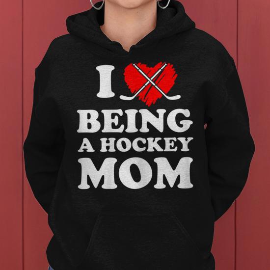 Hockey Mom Make-up Tasche Von XYANFA – Cooles Geschenk Für Eishockey-Fans & Mamas (Hockey-Ära Design)