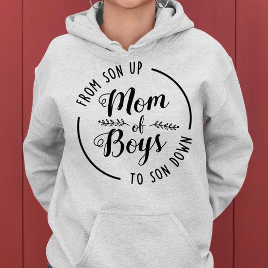 Boy mama from son up sweatshirt sale