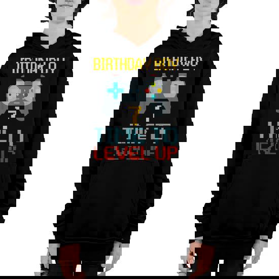 7th Birthday Boy Shirt Video Game Gamer Boys Kids Gift