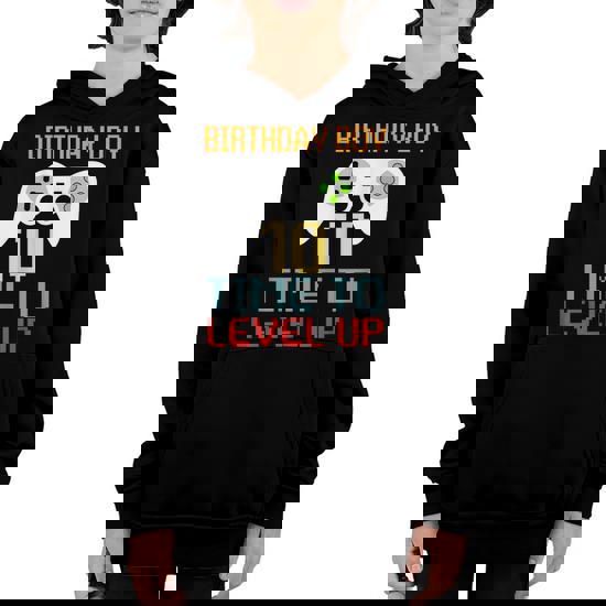 Kids Level 10 Unlocked T-Shirt 10th Video Gamer Birthday Gif Kids Level 10 Unlocked T-Shirt 10th Video Gamer Birthday Gif