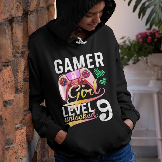 Gamer girl hoodie sale