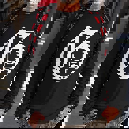 T-shirt Con Lettera Dell'alfabeto 'g' Maglietta In Cotone Uomo - Foto 7