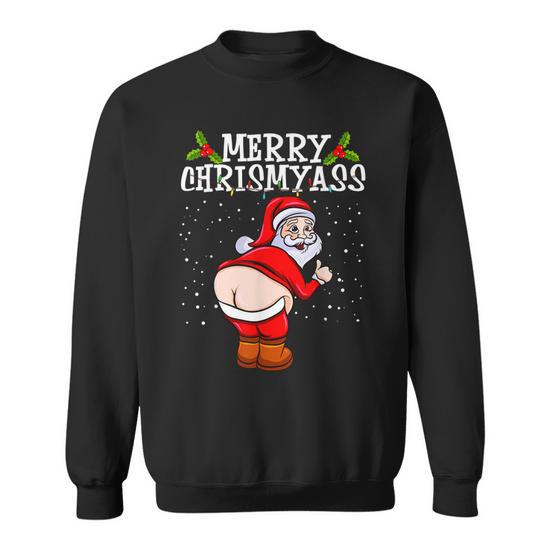 Naked man hotsell christmas sweatshirt