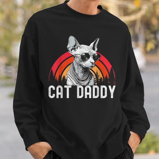 Cat dad sweatshirt best sale