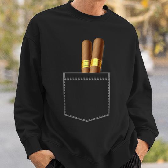 gifts for cigarette smokers uk Cigar Smoke Cuban Cuba Tobacco Gift For Smoker Sweatshirt