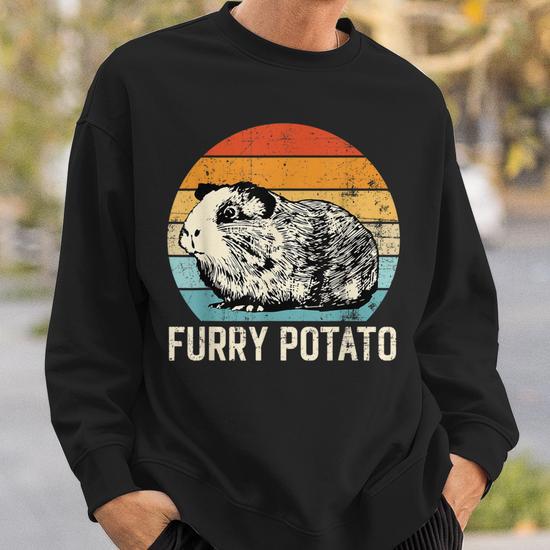 Anatomy Of A Guinea Pig Funny T-Shirt – Cute Furry Potato Design For Men & Women 11 thumbnail image